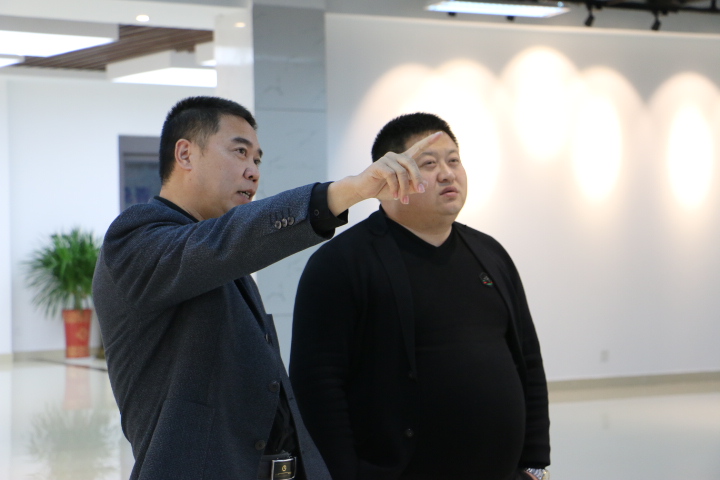 熱烈歡迎山西領(lǐng)導(dǎo)蒞臨我司進行考察指導(dǎo)工作